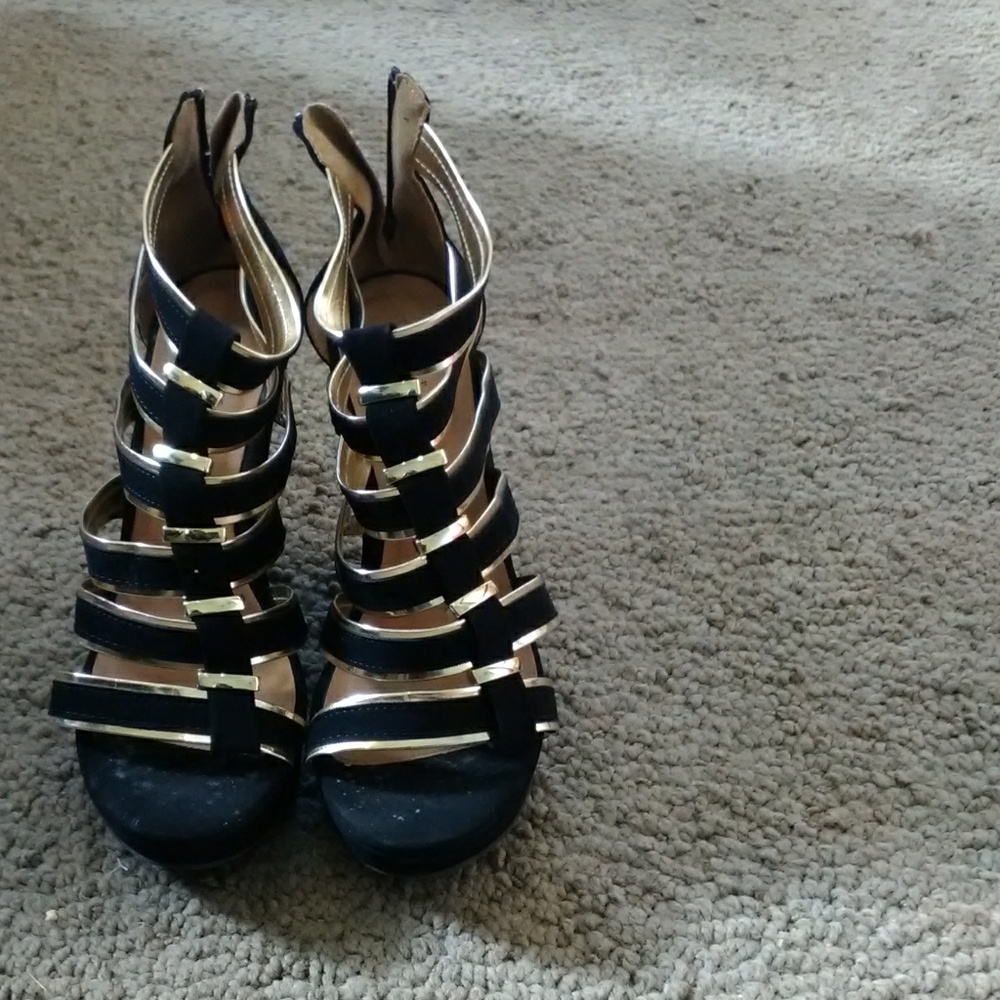Black heels
